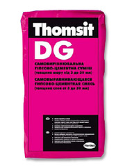 Самовыравнивающаяся гипсово-цементная смесь Thomsit DG   (Томзит ДЖ)